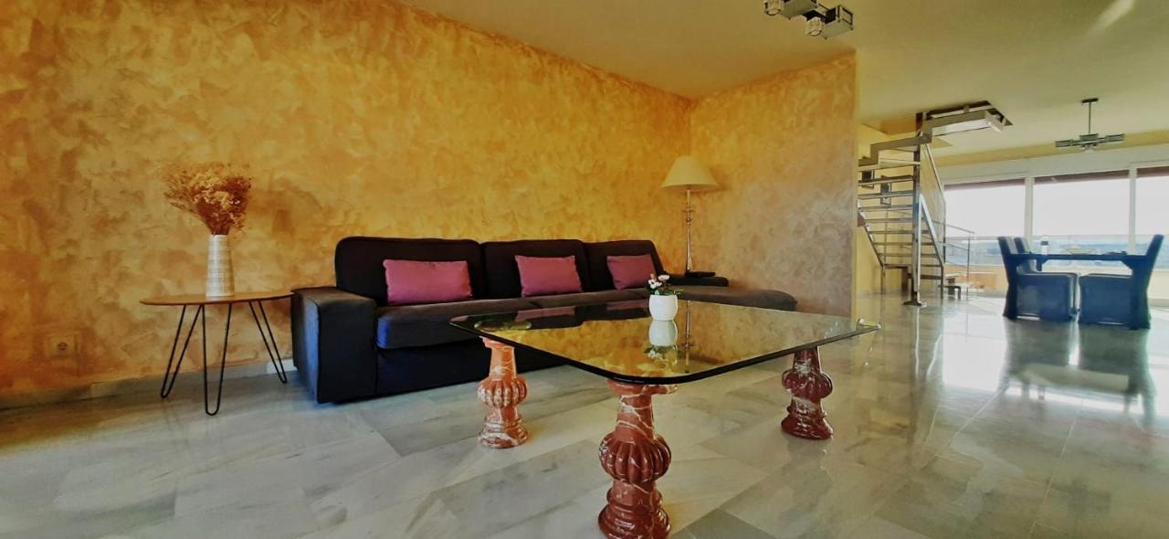 Penthouse With Private Pool, Hot Tub Jacuzzi With Sea Views And Chill-Out Zone, Close To The Sea Marbella Exterior photo