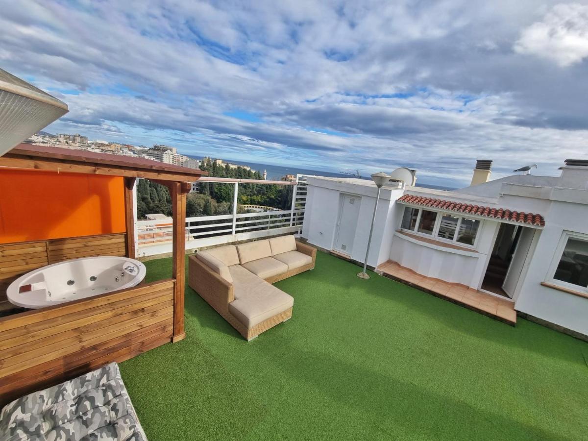 Penthouse With Private Pool, Hot Tub Jacuzzi With Sea Views And Chill-Out Zone, Close To The Sea Marbella Exterior photo