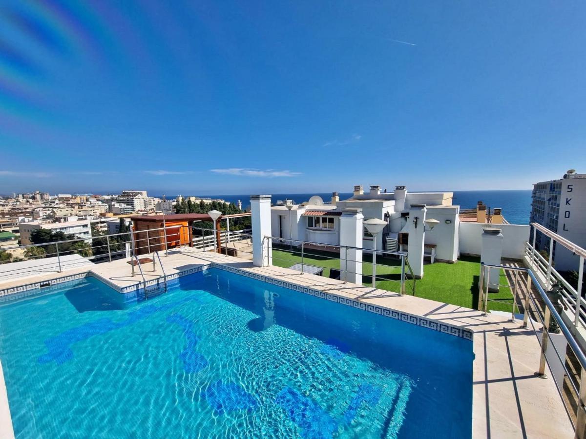 Penthouse With Private Pool, Hot Tub Jacuzzi With Sea Views And Chill-Out Zone, Close To The Sea Marbella Exterior photo