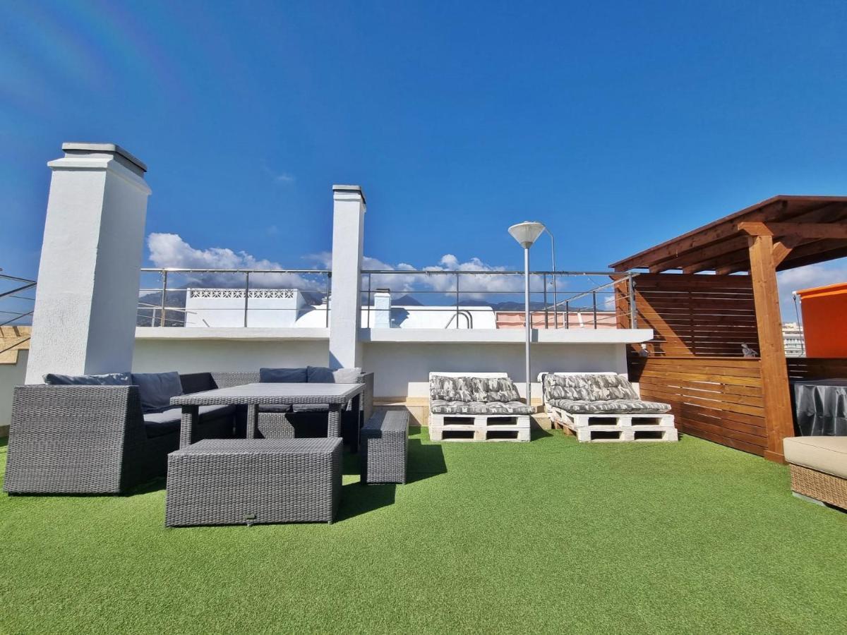 Penthouse With Private Pool, Hot Tub Jacuzzi With Sea Views And Chill-Out Zone, Close To The Sea Marbella Exterior photo