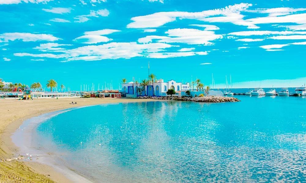 Penthouse With Private Pool, Hot Tub Jacuzzi With Sea Views And Chill-Out Zone, Close To The Sea Marbella Exterior photo
